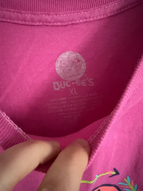 Buc-ee's dog lover t shirt womens XL pink - Picture 4 of 5